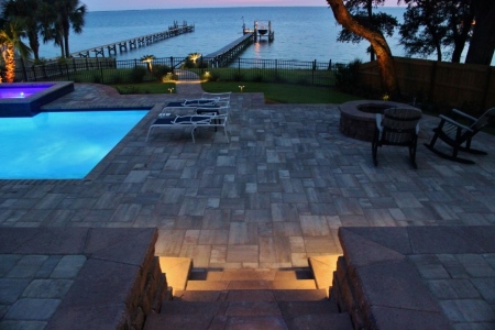 Gulf Breeze Landscaping Project: The Blue Dolphin